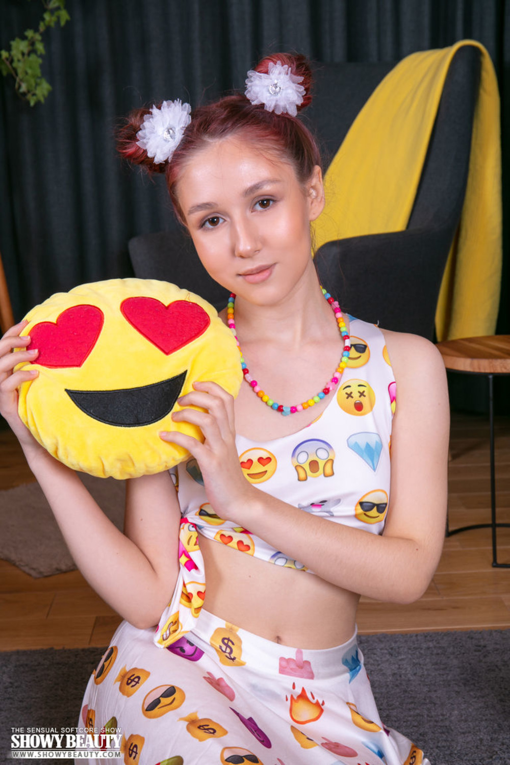 Hot girl in a cute outfit 00