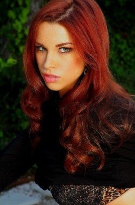 Hot busty redhead